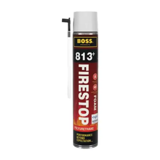 Boss 813+ Fire Retardent PU Foam (750 ml)