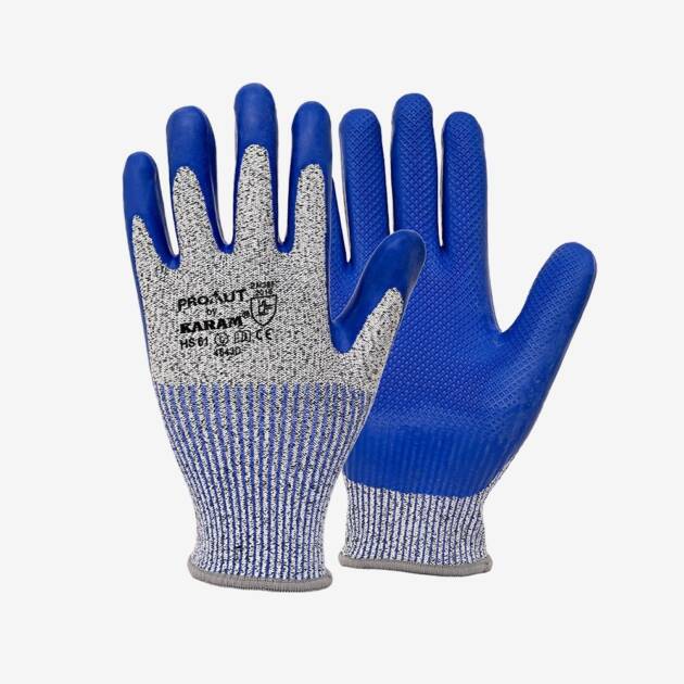 HPPE Liner with Blue Latex Coating, HS61