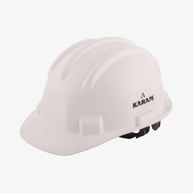 Safety Helmet with Protective Peak with Ratchet Type Adjustment, PN521